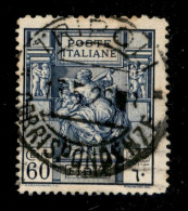 Colonie - Libia - 1926/1929 - 60 Cent Sibilla (56aa) Con Dentellatura 11 X 13 1/2 - Usato - Cert. Bianchi + Cert. Avi - Otros & Sin Clasificación