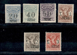 Colonie - Somalia - 1926 - Segnatasse Vaglia (7/12) - Serie Completa - Gomma Integra - Other & Unclassified