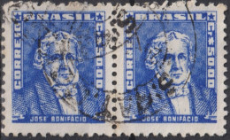 1959 Brasilien ° Mi:BR 872xII, Sn:BR 801, Yt:BR 679,José Bonifácio Andrada E Silva, Portraits - Famous People In Brazil - Gebruikt