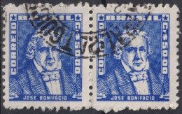 1959 Brasilien ° Mi:BR 872xII, Sn:BR 801, Yt:BR 679,José Bonifácio Andrada E Silva, Portraits - Famous People In Brazil - Used Stamps