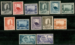 Occupazioni Straniere Delle Colonie - Somalia A.F.I.S. - 1950  - Pittorica (1/11 + Espressi 1/2) - Emissione Completa  - - Other & Unclassified