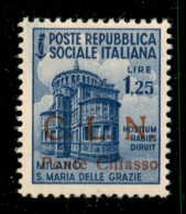 C.L.N. - Ponte Chiasso - 1945 - 1,25 Lire (9) - Gomma Integra - Vignati (750) - Other & Unclassified