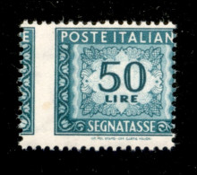Repubblica - Servizi - 1957 - Segnatasse - 50 Lire (118/IIf) - Dentellatura Verticale Spostata - Gomma Integra - Altri & Non Classificati