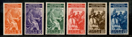 Vaticano - Posta Ordinaria - 1935 - Congresso Giuridico (41/46) - Serie Completa - Gomma Integra - Cert. Chiavarello - Autres & Non Classés