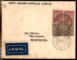 Aerogrammi  - India - 1931 (12 Aprile) - Karachi Sydney - Altri & Non Classificati