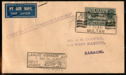 Aerogrammi  - India - 1934 (4 Dicembre) - Lahore Karachi - Muller 121 - Other & Unclassified