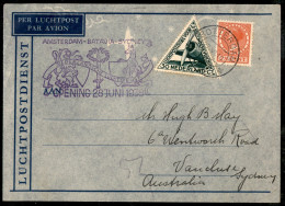 Aerogrammi  - India - 1938 (28 Giugno) - Amsterdam Batavia Sydeny - Muller 261 - Other & Unclassified