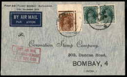 Aerogrammi  - India - 1938 (21 Novembre) - Kathiawar Bombay - Muller 136a - Otros & Sin Clasificación