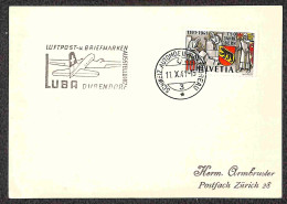 Aerogrammi  - Svizzera - 1941 (11 Ottobre) - Luba Dubendorf - Muller 455 - Una Cartolina + 2 Aerogrammi - Other & Unclassified