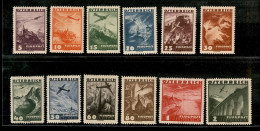 Europa - Austria - 1935 - Paesaggi (598/612) - Serie Completa - Gomma Integra - Otros & Sin Clasificación