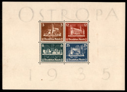 Europa - Germania - 1935 - Foglietto Ostropa (Block 3) Nuovo Senza Gomma - Piega Centrale Sul Margine A Destra - Altri & Non Classificati