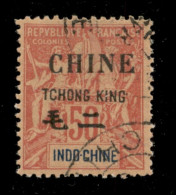 Oltremare - Cina - 1902/1904 - Tchongking - 50 Cent (XIV.II) - Usato - Autres & Non Classés