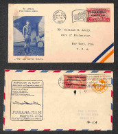 Oltremare - Cuba - 1928/1952 - Tre Aerogrammi E Cinque Buste Con Affrancature Del Periodo - Autres & Non Classés