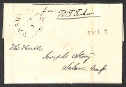 Oltremare - Stati Uniti D'America - Tesoro USA - Circolare A Stampa Da Washington A Salem Del 5.10.1822 Con Firma Autogr - Other & Unclassified
