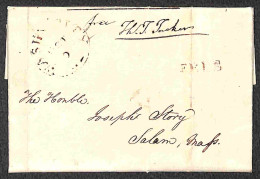 Oltremare - Stati Uniti D'America - Tesoro USA - Circolare A Stampa Da Washington A Salem Del 5.10.1822 Con Firma Autogr - Other & Unclassified