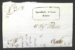 Prefilateliche&Documenti - Italia - Cancelleria Del Censo Di Asolo - Lettera D'Ufficio Del 5.4.1813 - Andere & Zonder Classificatie