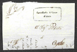 Prefilateliche&Documenti - Italia - Cancelleria Del Censo Di Asolo - Lettera D'Ufficio Del 5.4.1813 - Otros & Sin Clasificación