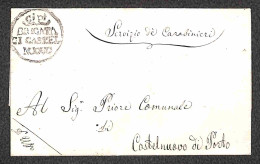 Prefilateliche&Documenti - Italia - C.i.P.i. Brigata Di Castelnuovo - Intera Lettera Per Castelnuovo Del 31.1.1846 - Altri & Non Classificati