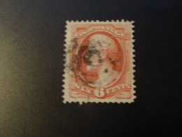 ETATS UNIS 1870-82-Cents 6 - Used Stamps