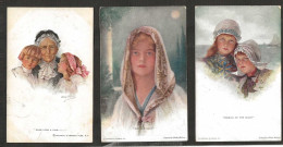 3 CPA  Fantaisie Femmes -  - Painted By Philip Boileau - Reinthal And Newman - Boileau, Philip