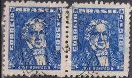 1959 Brasilien ° Mi:BR 872xII, Sn:BR 801, Yt:BR 679,José Bonifácio Andrada E Silva, Portraits - Famous People In Brazil - Used Stamps