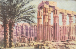 EGYPT - Luxor - Colonnade Of Amun Temple - D. Vassiliou - No. 102 - Used Postcard - Louxor