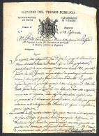 Prefilateliche&Documenti - Italia - 1812 (18 Luglio) - Servizio Del Tesoro Pubblico - Da Bagnorea A Bolsena - Altri & Non Classificati