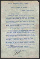 Prefilateliche&Documenti - Italia - 1929 (7 Maggio) - Milizia Volontaria Sicurezza Nazionale - Legione Scaligera - Datti - Otros & Sin Clasificación