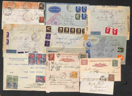 Lotti&Collezioni - Area Italiana - REGNO - 1876/1943 - Lotto Di 87 Oggetti Postali (lettere + Cartoline + Interi Postali - Other & Unclassified