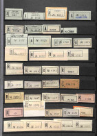 Lotti&Collezioni - Area Italiana - ETICHETTE - Insieme Di Circa 200 Etichette Raccomandata Assicurata Posta Aerea E Altr - Andere & Zonder Classificatie