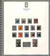 Lotti&Collezioni - Area Italiana - TRIESTE A - AMG-FTT - 1947/1954 - Collezione Avanzata Di Valori Eserie Complete Con A - Other & Unclassified