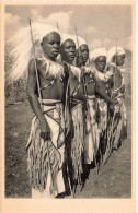 RUANDA-URUNDI - Un Groupe D'intores De L'Urundi - "Intore" - Groep (Urundi) - Carte Postale Ancienne - Ruanda-Urundi