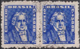 1959 Brasilien ° Mi:BR 872xII, Sn:BR 801, Yt:BR 679,José Bonifácio Andrada E Silva, Portraits - Famous People In Brazil - Usati