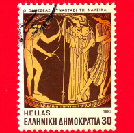 GRECIA - HELLAS - Usato - 1983 - Mitologia - Epopea Di Omero - Ulisse Incontra Nausica - 30 - Gebruikt