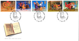 1998 Children Novels (2) Unaddressed FDC Tt - 1991-00 Ediciones Decimales