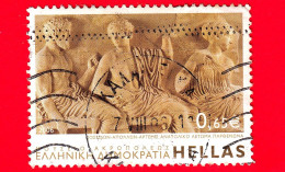 GRECIA - HELLAS - Usato - 2006 - Arte - Musei - Frontone Est Del Partenone (quadrato) - 0.65 - Usados