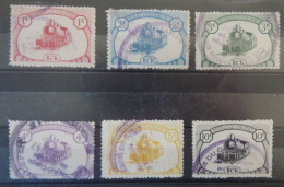 Belgian Congo Belge - 1942  : CP 18 / 23 Obli.  - Cote: 1430,00€ BCK - Paquetes Postales