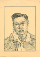 VERITABLE DESSIN PORTRAIT. Original Au Crayon De Papier,  Sur Feuille Cartonnée  . Format 290X220 - Dessins