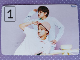 Photocard Au Choix  BTS Festa 2021 V Taehyung, J Hope - Andere Producten