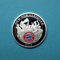 Bayern München 2014 Medaille "DFB-Pokalsieger" PP (M4301 - Unclassified