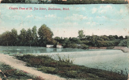 ETATS UNIS - Chapin Dam At St Joe River - Buchanan - Mich - Colorisé - Carte Postale Ancienne - Other & Unclassified