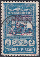 Syria 1945 Sc RA9 Syrie Yt 295a Postal Tax Used Damas Cancel - Neufs