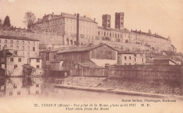 FRANCE - Verdun - Vue Sur Une Partie De La Ville Prise De La Meuse - Carte Postale Ancienne - Verdun