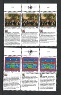 Timbre De Nations Unies Vienne Neuf ** N 166 / 171 - Ungebraucht