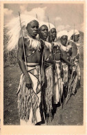 RUANDA-URUNDI - Un Groupe D'intores De L'Urundi - "intore" Groep (Urundi)  - Carte Postale Ancienne - Ruanda Urundi