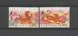 Christmas Island  1998  Year Of The Tiger Y.T. 443/444 (0) - Christmaseiland