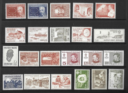 Greenland 1963 - 1980 MNH Selection (22V) Cat £29 - Unused Stamps