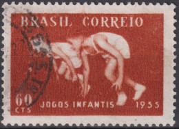 1955 Brasilien ° Mi:BR 879, Sn:BR 823, Yt:BR 605, 5th Children's Games In Rio De Janeiro, Sport - Usati