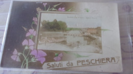 ITALIA SALUTI DA PESCHERIA  1917 - Autres & Non Classés