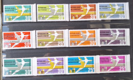 France Grandes Séries Coloniales 1966 Mis En Service Des DC 8F De La Companie Air Afrique 12 Pays  BdF**TB Cote 12€40 - Non Classés